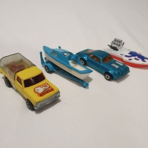 Lot Vtg 1975  Matchbox  #57 Wild Life Truck & Others